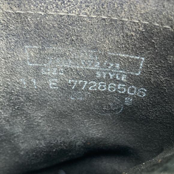 11E 60s Vintage Sears Engineer Harness Motorcycle Riding Work Boots Steel Toe - Picture 11 of 14